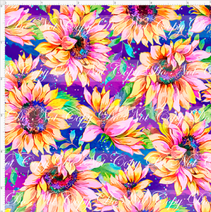 PREORDER - Fabulous Florals - Sunflower Galaxy - SMALL SCALE