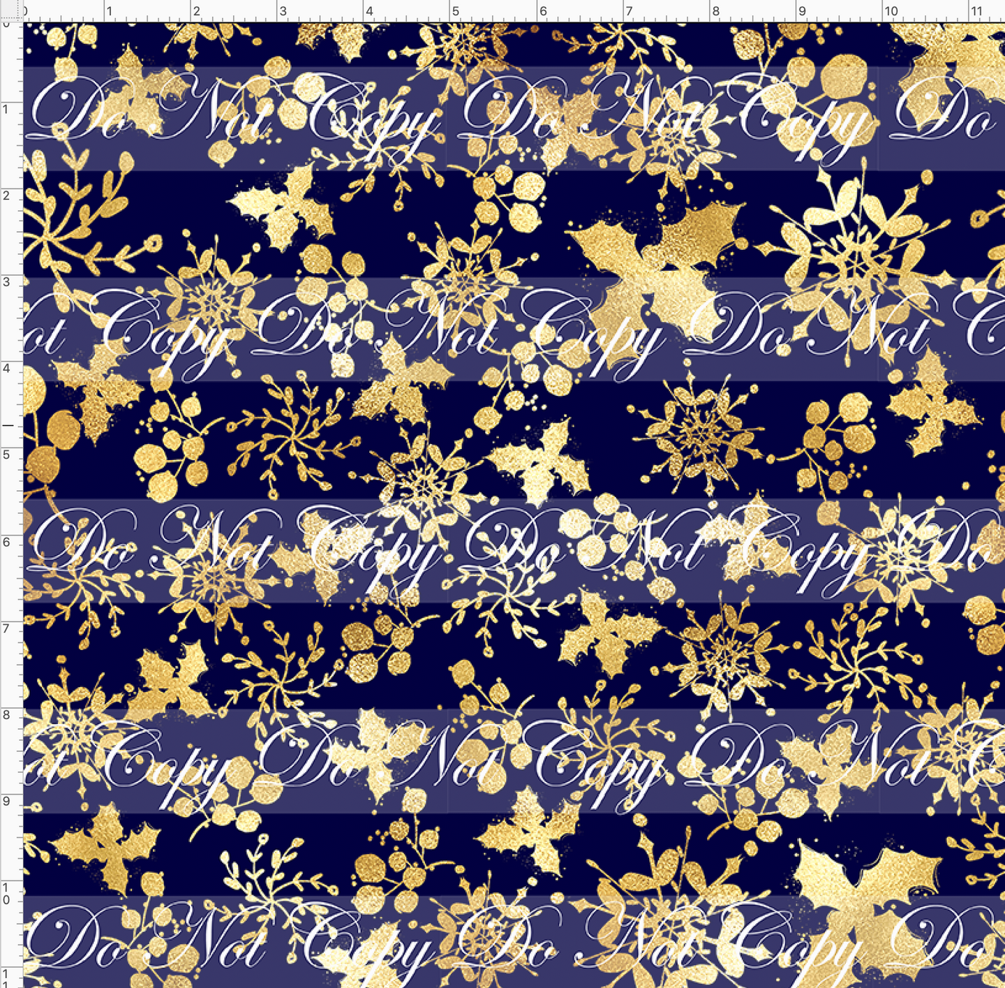 Retail - 2020 Nutcracker - Navy Gold Floral