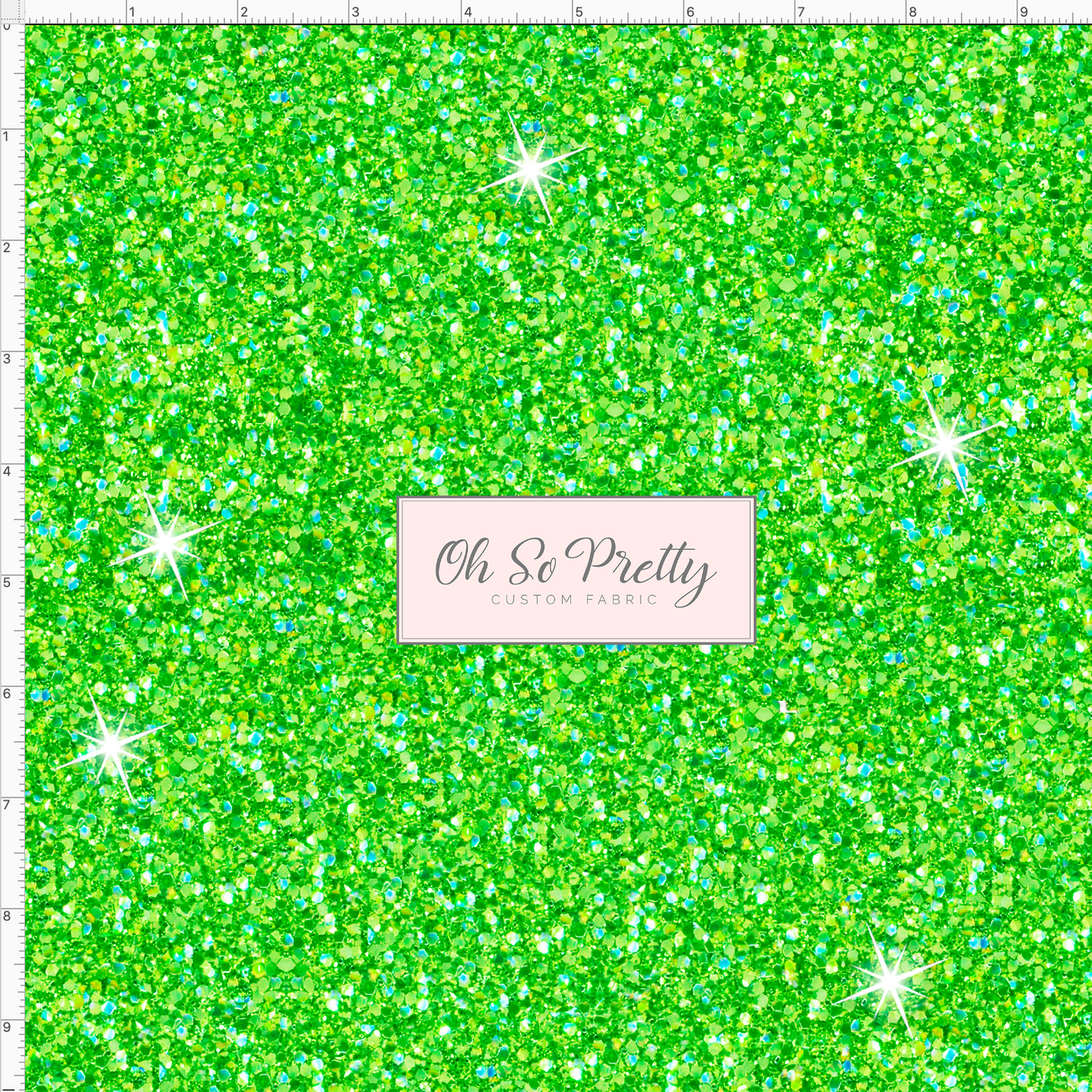 CATALOG - PREORDER R49 - I Do Believe in Fairies - Green Glitter