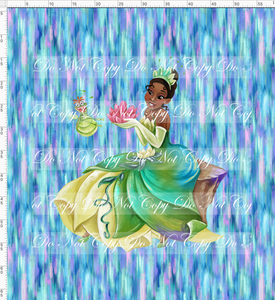CATALOG - PREORDER R51 - Bayou Princess - Abstract - Adult Blanket Topper