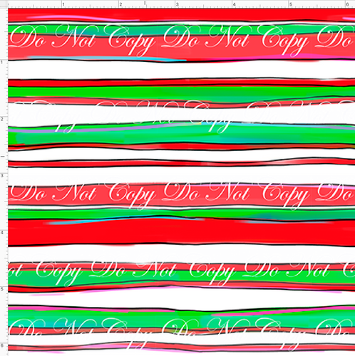 CATALOG R51 - Whooville - Red and Green Stripe - SMALL SCALE