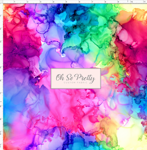 PREORDER - Countless Coordinates - Alcohol Ink - Rainbow