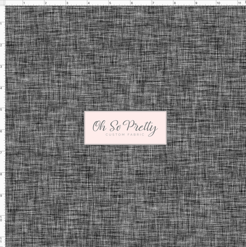 PREORDER - Countless Coordinates - Linen - Black Linen Look