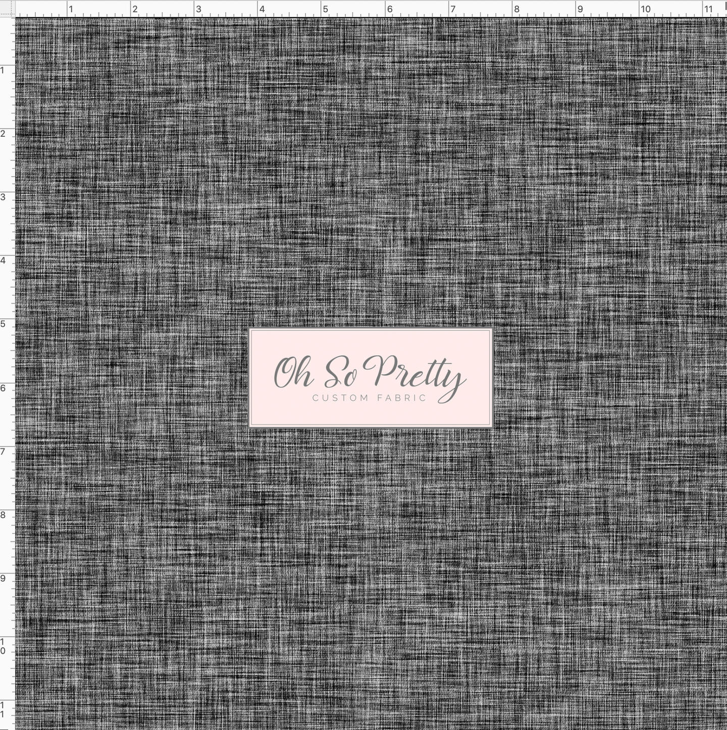 PREORDER - Countless Coordinates - Linen - Black Linen Look