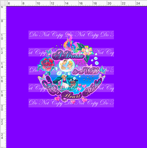 CATALOG - PREORDER R54 - A Dream is a Wish - Dream Panel - Violet- ADULT
