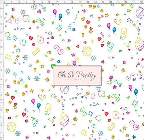 CATALOG - PREORDER R54 - Tea Cup Party - Background - White