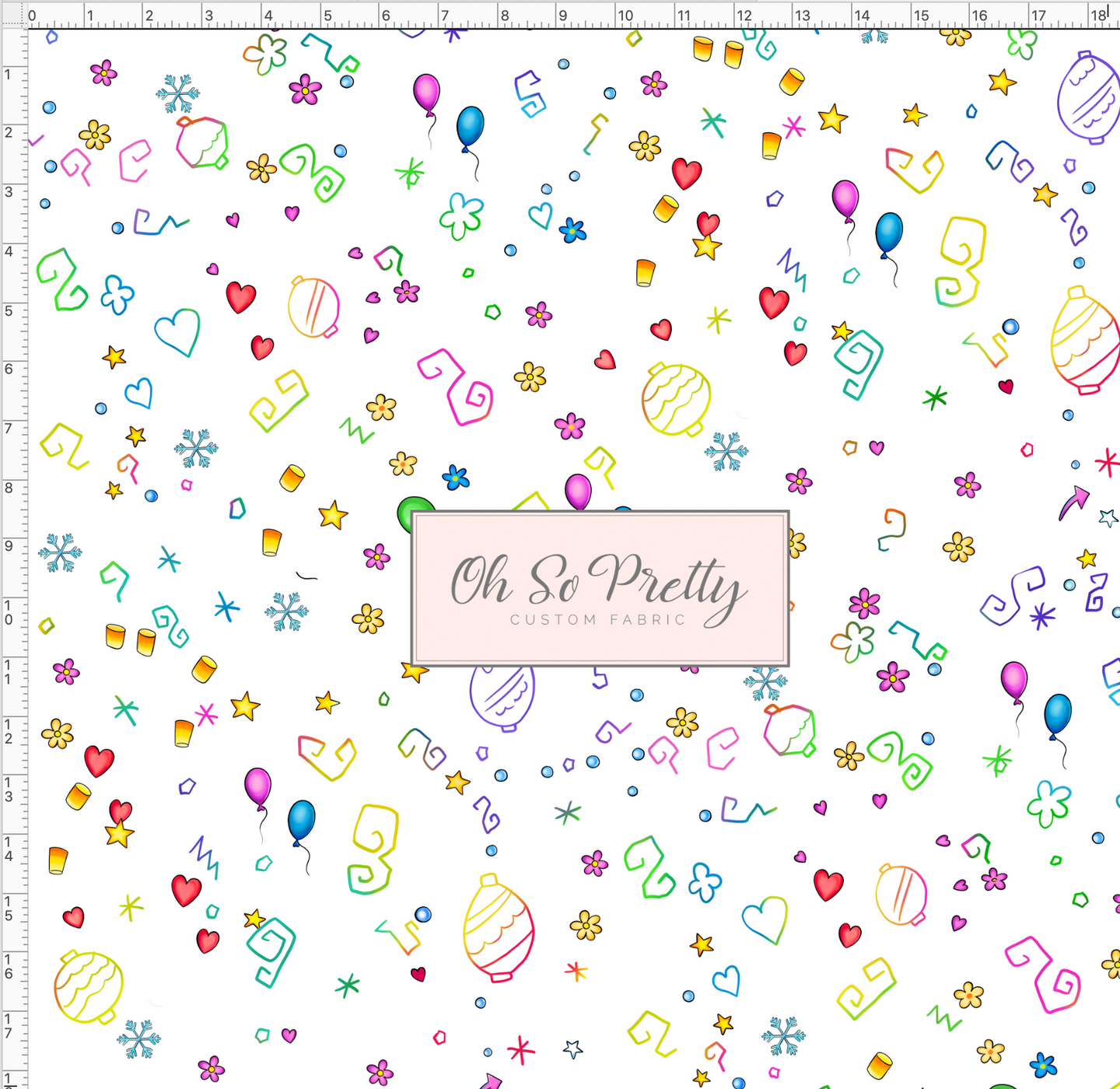 CATALOG - PREORDER R54 - Tea Cup Party - Background - White