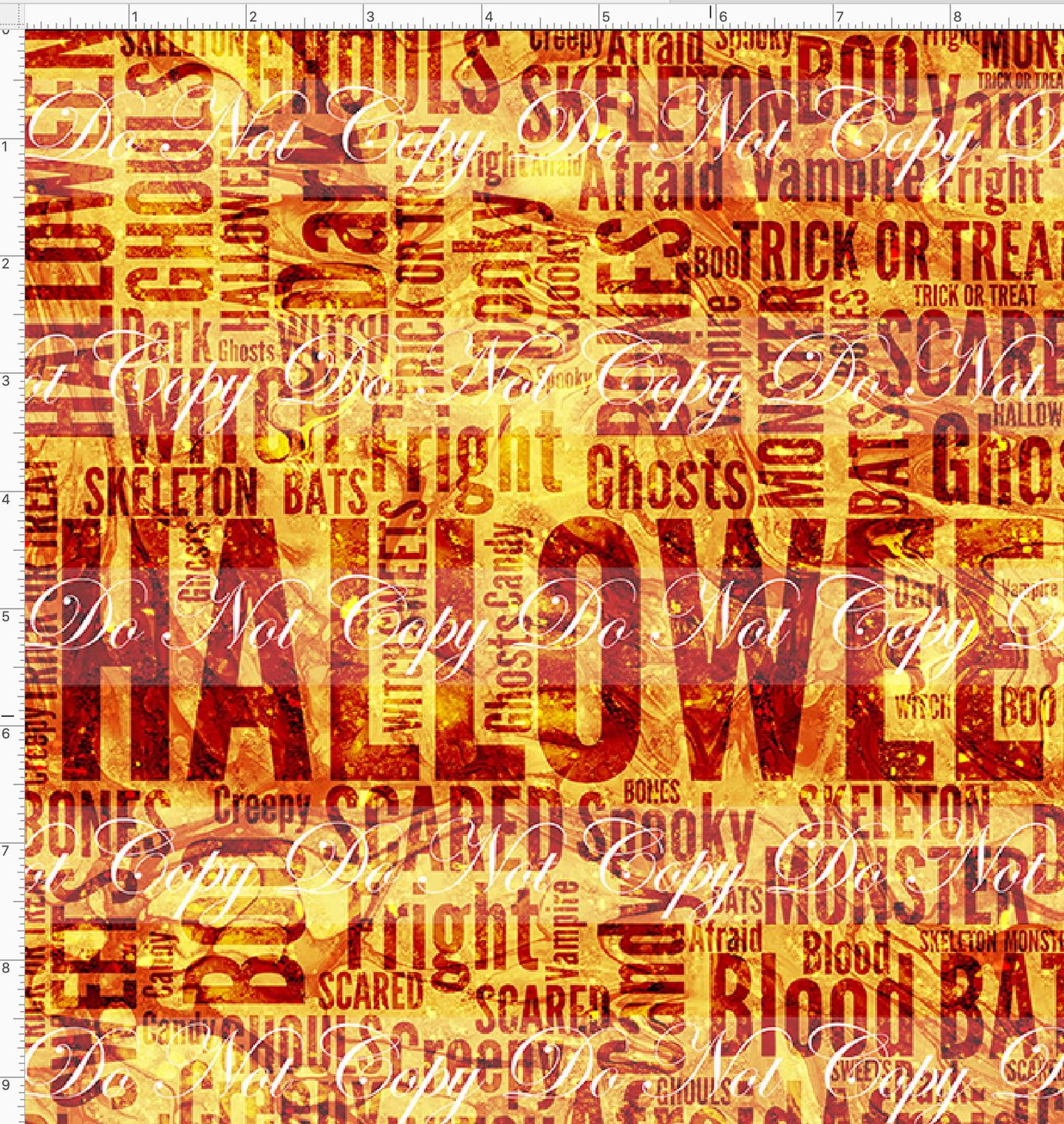 Retail - Illumination - Halloween Words