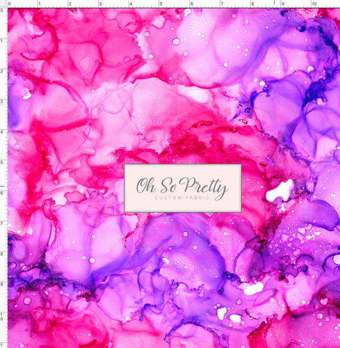 PREORDER - Countless Coordinates  - Alcohol Inks - Pink and Purple