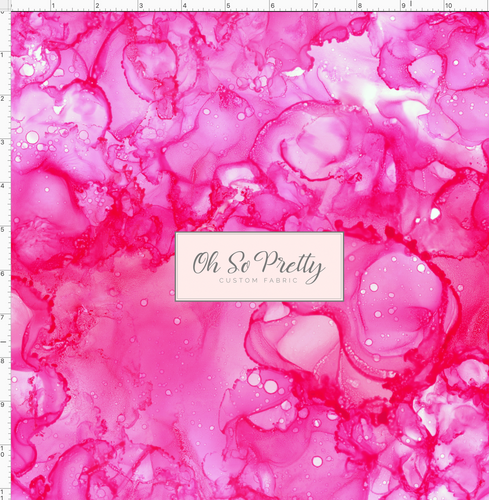 PREORDER - Countless Coordinates  - Alcohol Inks - Bright Pink
