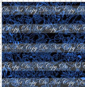 CATALOG - PREORDER R61 - Sidekicks - Outlines - Black & Blue - REGULAR SCALE