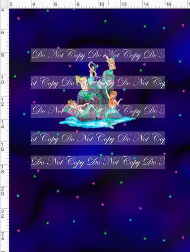 CATALOG - PREORDER R61 - Pixie Dust - Mermaids - Panel - ADULT