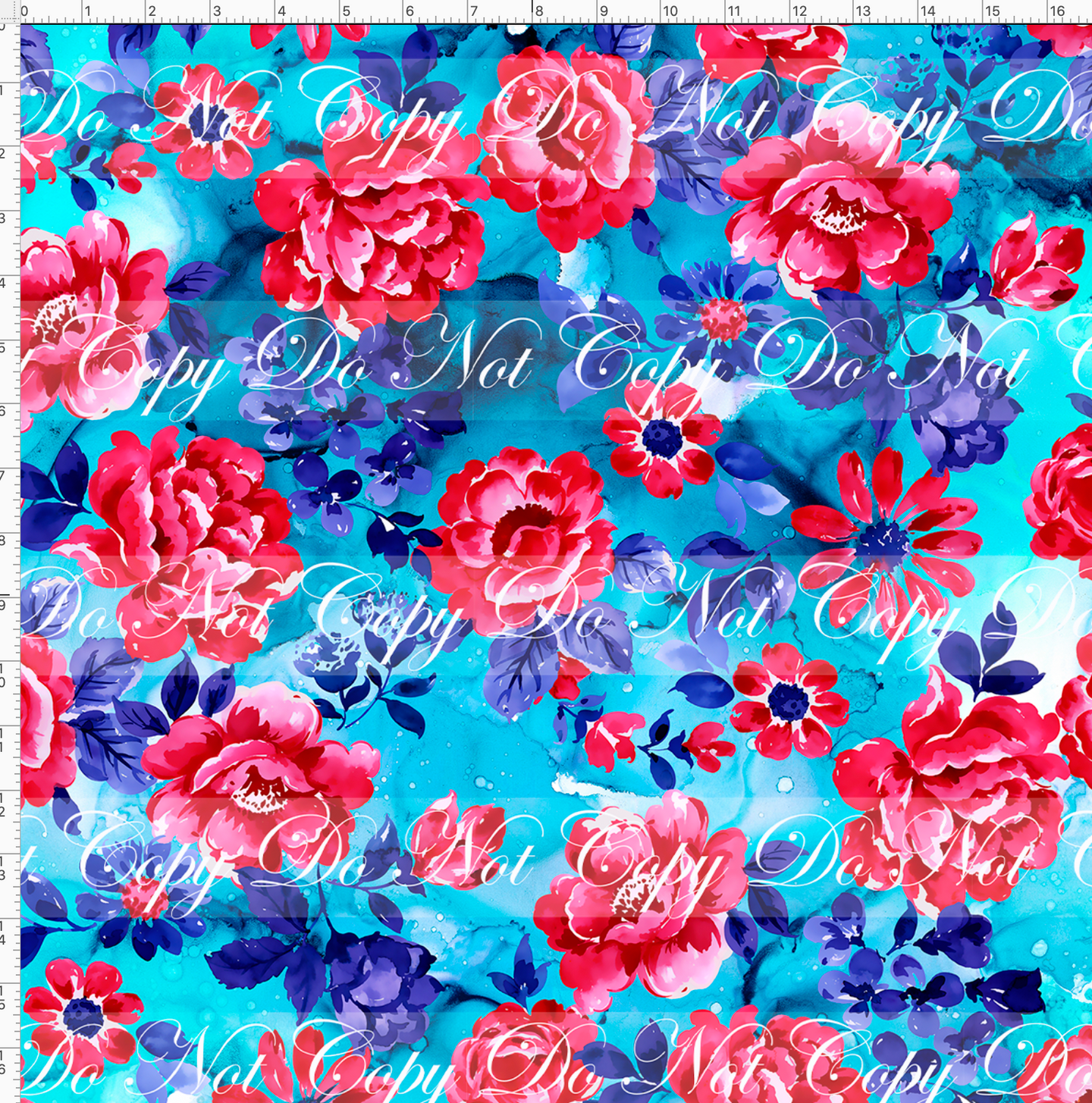 PREORDER - Fabulous Florals - July 4th - Floral -  REGULAR SCALE