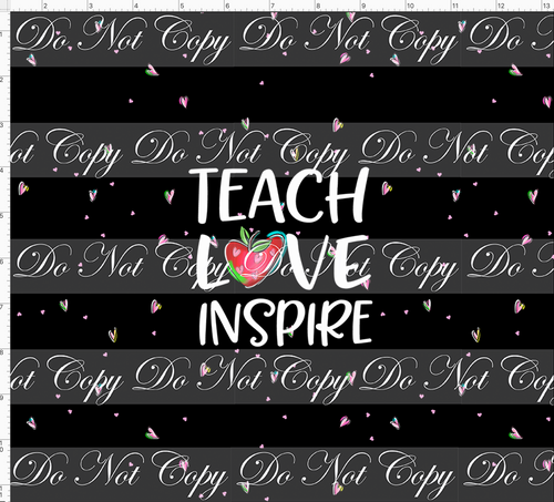 CATALOG - PREORDER R62 - Love School - Teach Love Inspire - CUP CUT