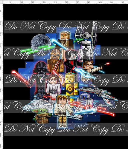 CATALOG - PREORDER R63 - The Force - Adult Blanket Topper