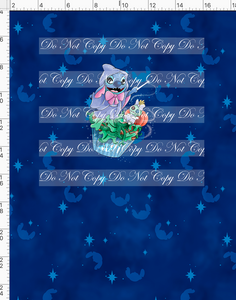 CATALOG - PREORDER R63 - Blue Princess Cupcakes - Cindy Panel - CHILD