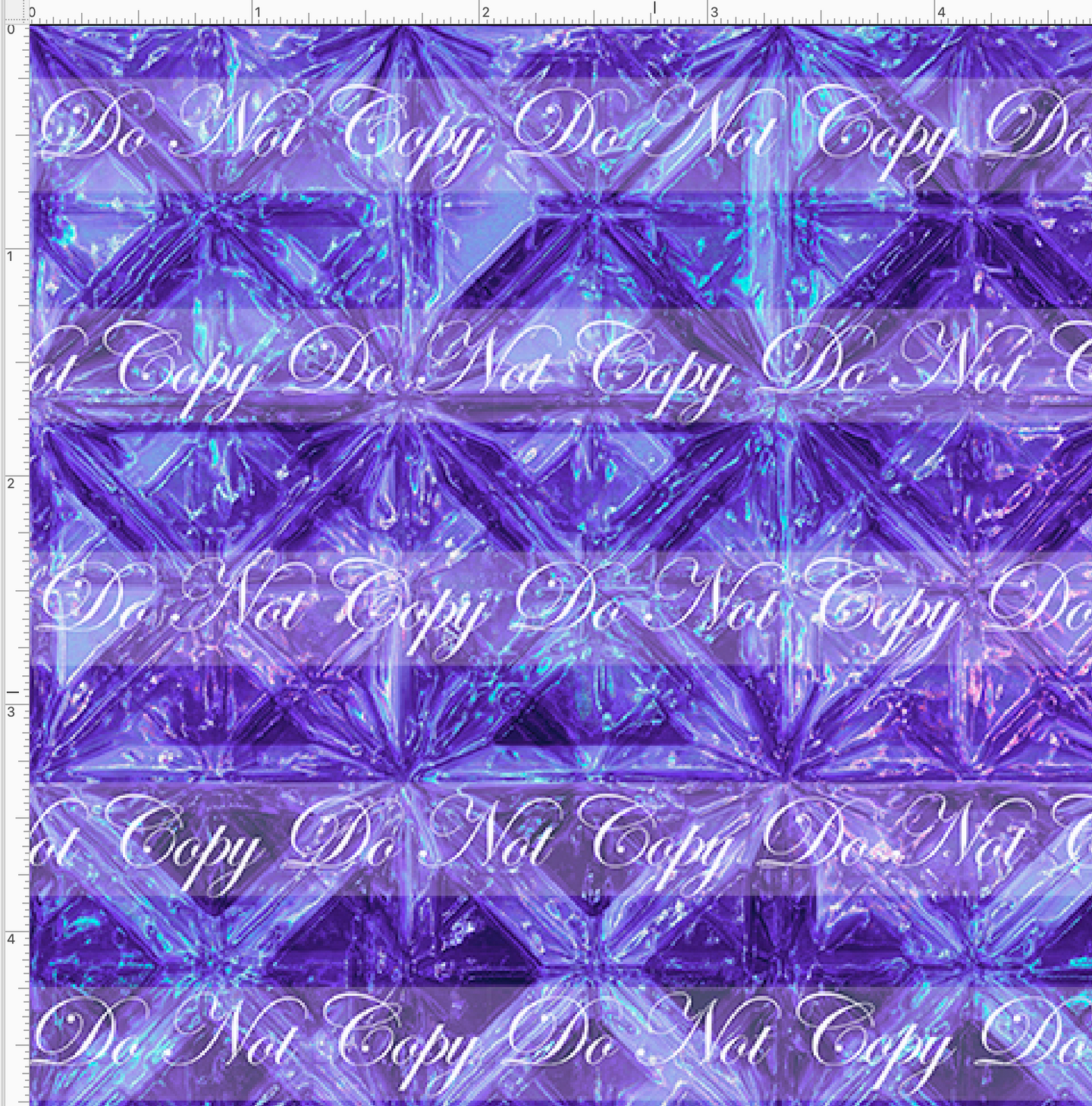 CATALOG - PREORDER R64 - Celebration 50 - Digital - Diamonds - Purple - REGULAR SCALE