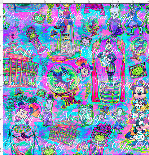 CATALOG - PREORDER R65 - Haunted Mansion Mash - Main - Colorful - REGULAR SCALE