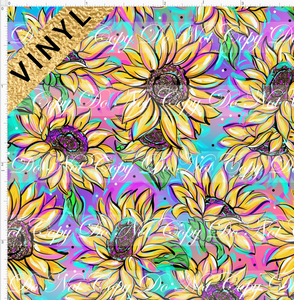 Summer Sunflowers - Vinyl - Matte