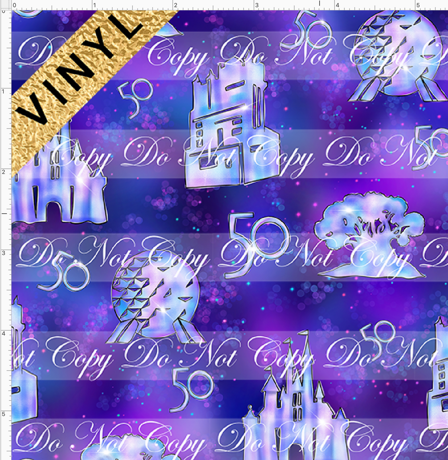 Celebration 50 - Digital Shapes - Vinyl - Matte