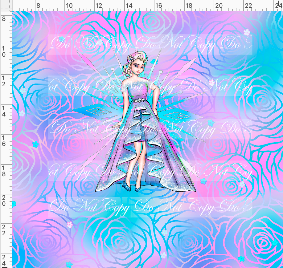 CATALOG - PREORDER R67 - Masquerade Ball - Panel - Ice Queen - ADULT