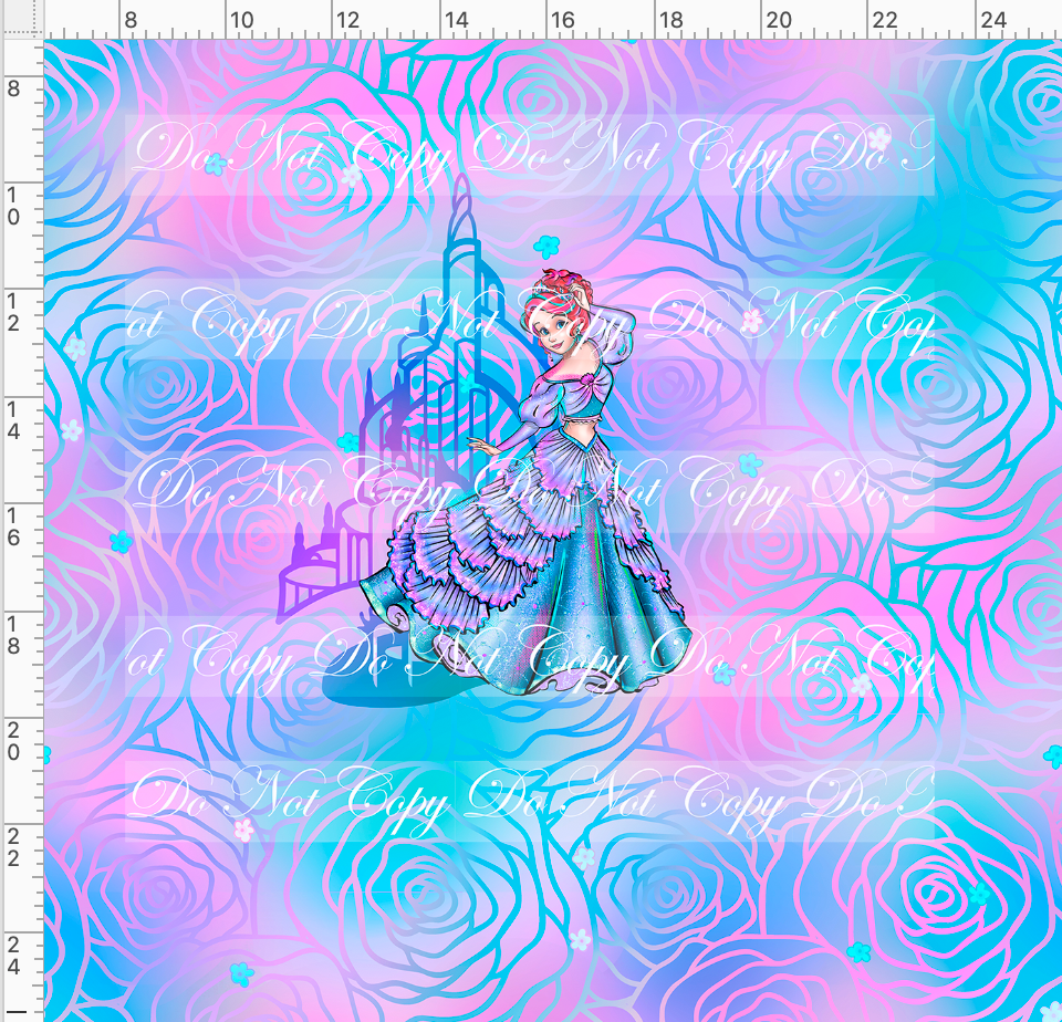 CATALOG - PREORDER R67 - Masquerade Ball - Panel - Mermaid - ADULT