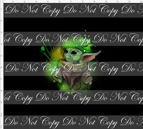 CATALOG - PREORDER R67 - May the 4th - CUP CUT - Yoda - Green