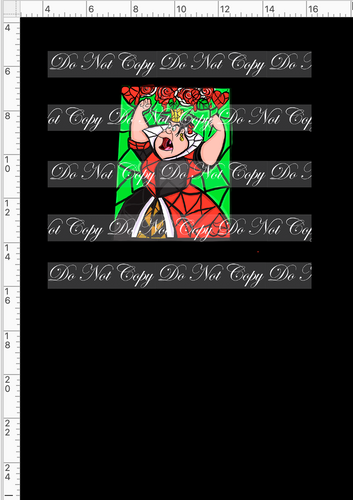 Retail - Stained Glass Villains - Panel - Queen - CHILD