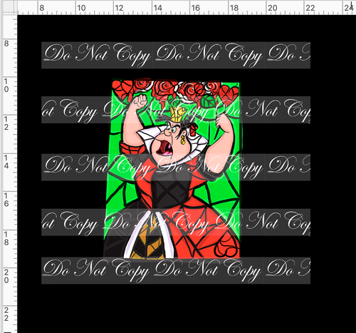 Retail - Stained Glass Villains - Panel - Queen - ADULT