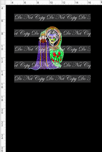 CATALOG - PREORDER R67 - Stained Glass Villains - Panel - Evil Queen - CHILD