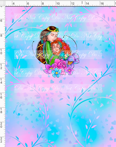 Retail - A Mother's Love -  Bow Princess - Panel - CHILD