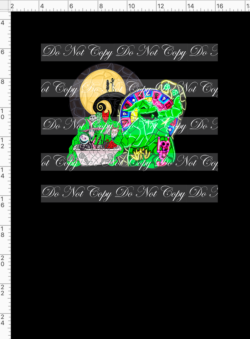 CATALOG - PREORDER R68 - Stained Glass NBC - Panel - Oogie - CHILD