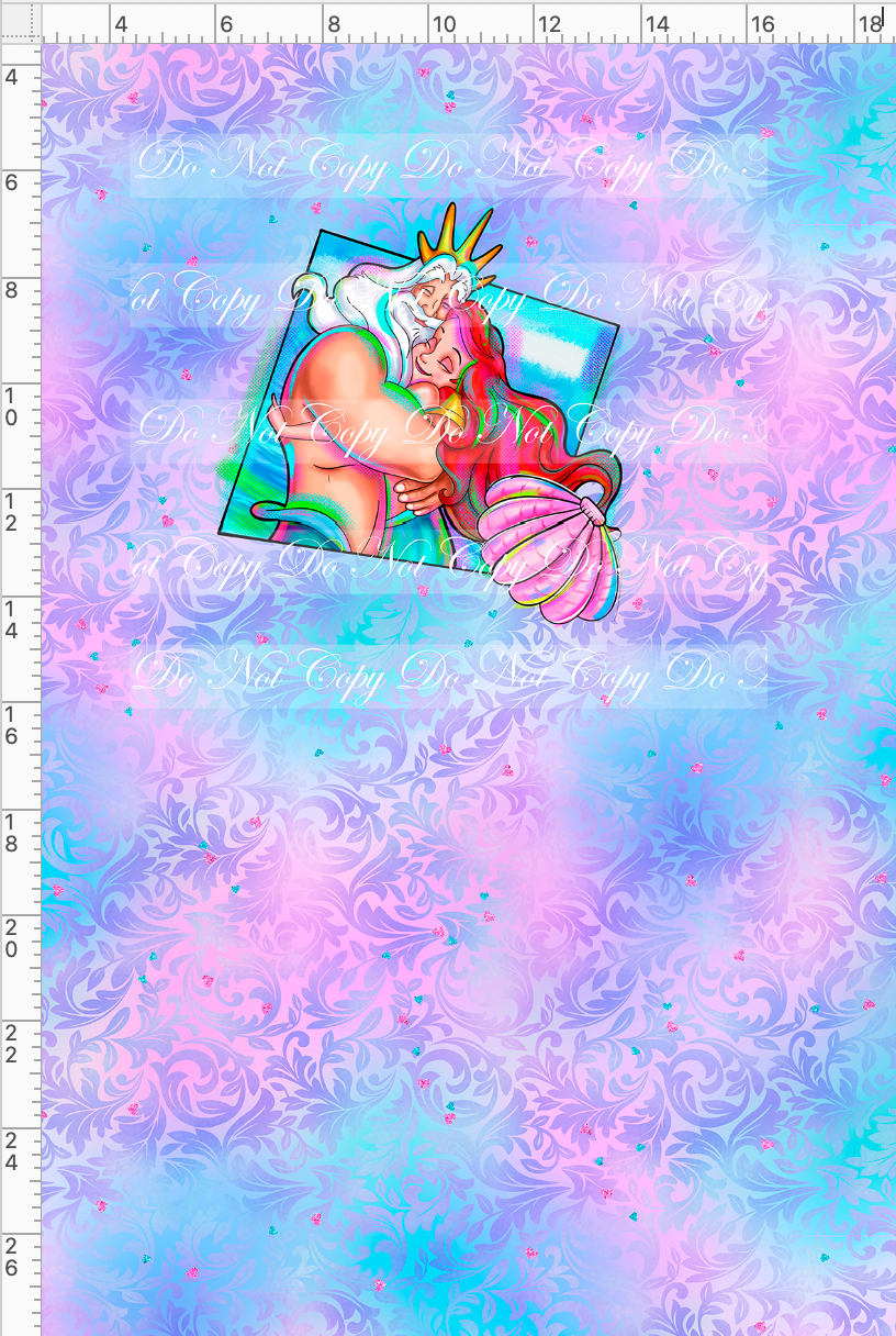 CATALOG - PREORDER R69 - A Father's Love - Mermaid - Panel - CHILD