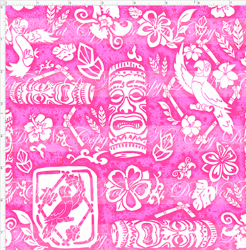 CATALOG - PREORDER R69 - Tiki Room - Symbol - Pink - REGULAR SCALE