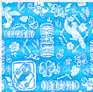 Retail - Tiki Room - Symbol - Blue - SMALL SCALE