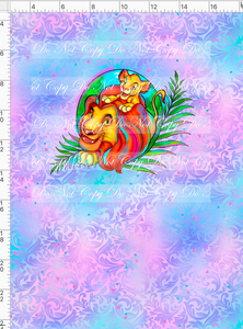 CATALOG - PREORDER R69 - A Father's Love - Lions - Panel - CHILD