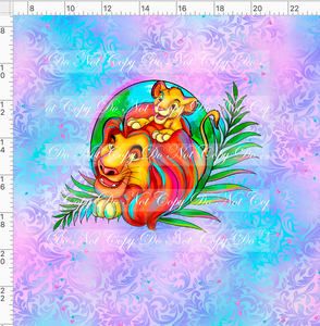 CATALOG - PREORDER R69 - A Father's Love - Lions - Panel - ADULT