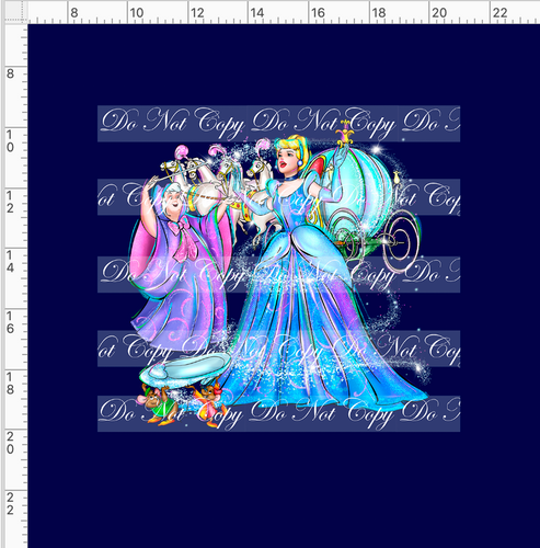 CATALOG - PREORDER R70 - Stroke of Midnight - Panel - Blue - Navy Fairy - ADULT