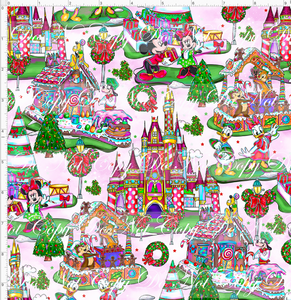 PREORDER - Christmas Parade - Main - Pink - REGULAR SCALE
