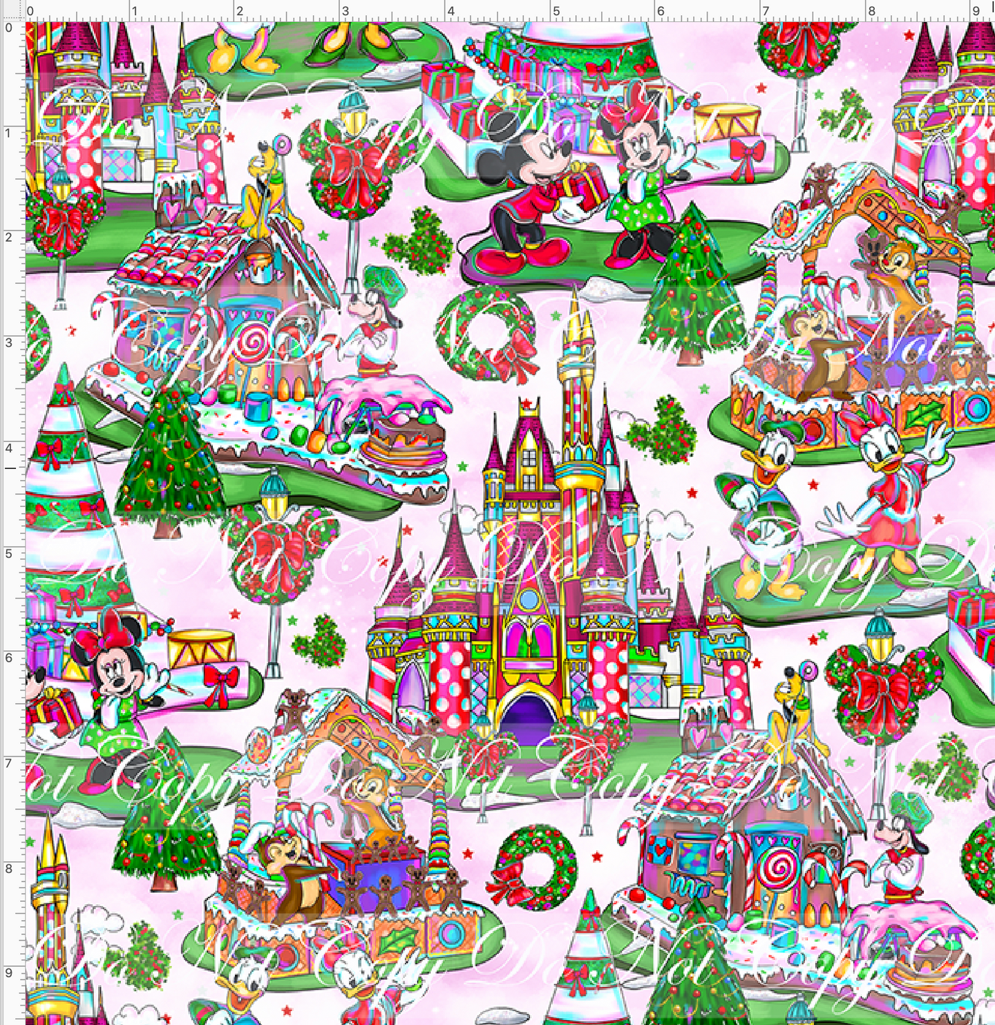 CATALOG - PREORDER - Christmas Parade - Main - Pink - REGULAR SCALE