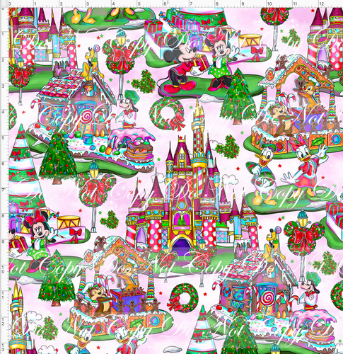 Retail - Christmas Parade - Main - Pink - LARGE SCALE