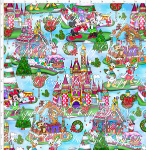 Retail - Christmas Parade - Main - Blue - LARGE SCALE
