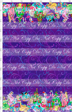 PREORDER - Holiday Princess Cheer - Double Border - Purple