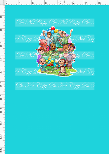 CATALOG - PREORDER R72 - Singing and Dancing Friends - Panel - CHILD