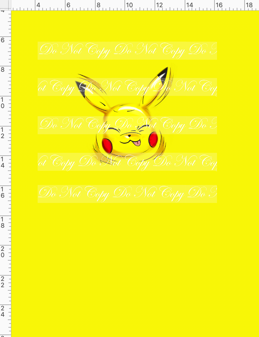 CATALOG - PREORDER R74 - Critter Cards - Panel - Yellow Face - CHILD