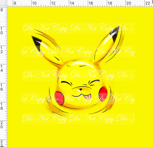 CATALOG - PREORDER R74 - Critter Cards - Panel - Yellow Face - ADULT