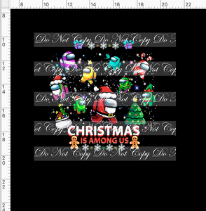 Retail - Christmas Crew - Panel - Christmas is AU - Black - ADULT