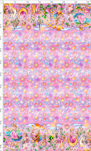 CATALOG - PREORDER R74 - Flower Gleam and Glow - Double Border - Pink