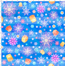 CATALOG - PREORDER R74 - Flower Gleam and Glow - Background - Blue