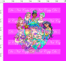 CATALOG - PREORDER R74 - LF Princesses - Panel - All Princesses - Purple - ADULT